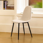 FurnitureR Fabric Dining Chair - Ivory Beige - 4 Pack-Set of 4: This set includes four matching chairs, making it perfect for families or for hosting guests.