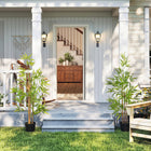 Outsunny 4' Artificial Bamboo Tree - Green-Suitable for home, office or outside use, spices up any space with its natural accent 