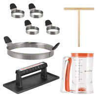 Blackstone Culinary Series Breakfast Kit - Set of 8-Breakfast kit for crepes, pancakes, eggs, bacon, and more