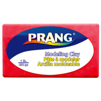 Prang Modeling Clay - 1 lb Block - Red-Modeling clay
