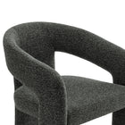 Modway Oslo Barrel Fabric Upholstered Dining Accent Chair - Anthracite-10