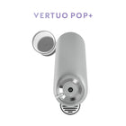 Nespresso Vertuo Pop+ Deluxe Coffee and Espresso Machine by De'Longhi - Silver-Versatile machine offering 6 coffee sizes (Ristretto, Espresso, Double Espresso, Gran Lungo, Mug/Coffee, Alto & Cold Brew style coffee)