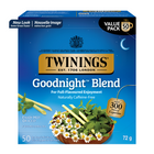 Twinings Goodnight Blend Herbal Tea Bags - 50 Pack-Made with camomile, spearmint, lemongrass, orange leaves, lemon peel and hawthorn berries for a smooth and mellow herbal infusion