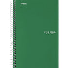 Five Star 2-Subject Premium Notebook - 9-1/2" x 6" - Assorted - 160 Pages-Snag-free spiral lock wire