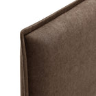 Modway Camille Upholstered Linen Blend Twin Size Headboard - Cocoa-Assembly Required