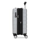 Travelpro Odyssey 19.5" Carry-On Hardside Luggage - Spinner - Cloud Grey-Patented PowerScope handle locks in two positions to accommodate users of different heights