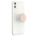 PopSockets PopGrip Iridescent - Confetti Rose-Functions as a convenient stand so you can watch videos on the fly