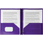 Staples Poly Report Cover - Purple-Opaque 0.2mm