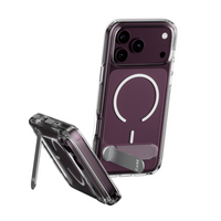 PanzerGlass - CARE Urban Explorer avec Kickstand & MagSafe iPhone 18 Pro Max/17 Pro Max - Transparent-Béquille rotative à 360° intégrée pour un visionnage mains libres en mode portrait comme en mode paysage