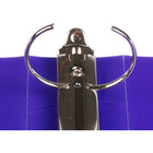 JAM Paper Plastic 2" 3-Ring Binder - Purple-Wide front and back binder panels fully cover standard dividers and sheet protectors. Our 3 metal ring binders have 2 buttons for easy opening and closing, and a convenient pocket on the inside flap.