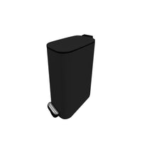 Modern Homes 8L Slim PedaL Bin - Matte Black-8L slim design for space-saving use