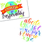 Staedtler Double-Ended Lettering Pens - Assorted Colours - 12 Pack-Line widths: thin tip ~ 0.5 - 0.8 mm, brush tip ~ 1.0 - 6.0 mm