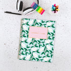 Emily Ley Simplified 2026-27 Weekly/Monthly Planner - 11" x 9" - Savannah Blooms - Bilingual-Twin gold coil binding resists snagging and lays flat for ease of use.