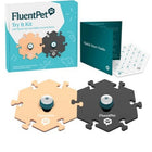 FluentPet - Speak Up! Tester Kit -2 Dog Talking Buttons - 2 HexTiles-Easy-to-Press Design: Our cat and dog talking buttons require only 0.5 lbs of pressure, making them easy to activate for small dogs and cats. With pre-installed batteries, you can start using talking buttons to communicate right away. Button dimensions: 1.9 in (48 mm) x 1.1 in (27.9 mm)