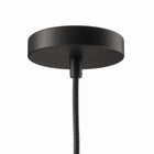 Modway Skylark Pendant Light - Clear/Black-Bulb Not Included