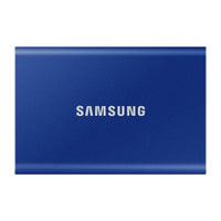 Samsung T7 1TB USB 3.2 Gen. 2 Portable Solid State Drive - Blue-1 TB capacity