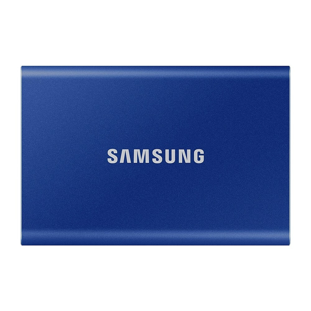 Samsung T7 1TB USB 3.2 Gen. 2 Portable Solid State Drive - Blue