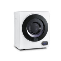 BLACK+DECKER 1.5 Cu. Ft. Compact Dryer - White-850 Watt Electric 120V vented dryer for use with standard outlets