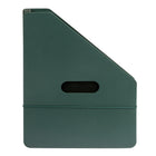 Staples 12 Pocket Vertical Expanding Folder - Letter Size - Green-Expands to keep documents, notes, and paperwork in one secure place