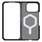 UAG Fold Case Pixel 10 Pro Fold - Ash/Black-Open Hinge Design: For maximum device functionality. Precision-engineered 2-piece case design snaps securely into place (adhesive included to bond device to case)