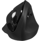 Kensington Pro Fit Ergo Vertical Wireless Mouse - Black-Fully-featured mouse with scroll wheel, left, right, forward, back, and DPI (800/1000/1200/1600) buttons