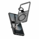 Avana Ice Case with MagSafe and Ring Galaxy Z Flip 7 - Ash-Extra strong magnets between two plates for a flat surface 