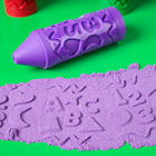 Kinetic Sand Stamp N' Roll Crayon-themed Multi-Pack Playset-Reusable crayon containers: The crayons store sand & easily fit into birthday party favours & goodie bags; Stamp N’ Roll crayons are creative classroom must haves & make exciting additions to teacher supplies or learning resources
