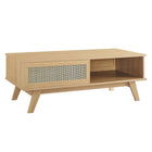 Modway Soma Coffee Table - Oak-Modern Coffee Table