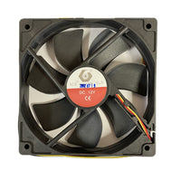 Global WIN Elastic Lubricant Retainer Fan - 120 x 120 x 25mm-Longer life but at lower cost compared to two ball bearings