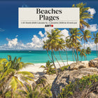 DateWorks 2026 16-Month Wall Calendar - 12" x 12" - Beaches - Bilingual-12.00" x 12.00"