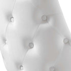 Modway Adorn Tufted Performance Velvet Dining Side Chair - White-8