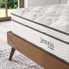 Modway Jenna 10" Innerspring and Foam Queen Mattress-8.5" Individually Wrapped Coils