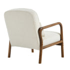 Modway Charlie Boucle Upholstered Armchair - Ivory-Assembly Required