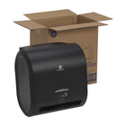 Georgia-Pacific enMotion Impulse 8" Touchless Paper Hand Towel Dispenser – Black-Black paper towel dispenser