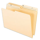 Staples Manila File Folders - Letter Size - 200 Pack-11 pt manila stock
