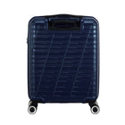 American Tourister Surftime Spinner Carry-on - Metallic Blue-Integrated TSA-approved lock provides added security when checking in your luggage.