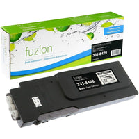 fuzion Dell (331-8429) Compatible Toner Cartridge - High Yield - Black-Ink Colour: Black