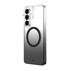 AXS Crystal Shield D3O Magsafe Compatible Case for Samsung Galaxy S26 + - Smoke Gradient-Raised bezel maximizes the protection of your screen by helping keep the screen from being impacted during most drops.    
