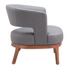 Zuo Penryn Accent Chair - Slate Grey-3 year limited warranty