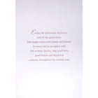 Mill Brook Studio Christmas Greeting Cards/Envelopes - 5-3/8" x 7-3/4" - Our Wishes: Santa & Snowman - 18 Pack-Printed on premium uncoated paper