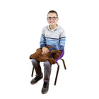 Bouncyband Washable Sensory Plush Lap Pad - Puppy-SENSORY COMFORT: The therapeutic sensory relief is beneficial for all kids including those with ADHD, autism, and sensory processing disorder