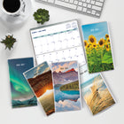 Blueline 2026 2-Year Monthly Pocket Planner - 6-1/2" x 3-1/2" - Assorted Designs - Bilingual-Assorted designs. Design choice not available for online orders