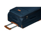 Champs Luggage Classic Collection 3-Piece Soft Side Set, Navy (C5010-Navy)-TSA locking mechanism