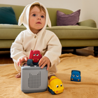 tonies My First Tonies: Construction 3-Piece Set - French-My First Tonies are created for kids 1+ and designed for easy cleaning Wipe down with a damp cloth Cleaning products are not directed to be used