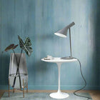 Plata Import 20.5 MDF Round Side Table - White-The MDF top provides a smooth and durable surface that is easy to clean and maintain