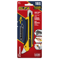 OLFA LA-X 18mm Fiberglass-Reinforced Utility Knife with Multi-Pick-Fiberglass-reinforced body