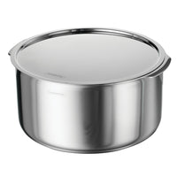 Tramontina Utsava Tri-Ply Clad Stainless Steel Covered Tope Patila-Crafted for Celebration: Tri-ply clad construction ensures fast, even heating for large, shared meals