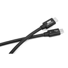 OWC 28" Thunderbolt USB-C Cable - Black-Certified for All Uses: enjoy lab test certified safe power delivery up to 240W, up to 40Gb/s of data performance, and up to 8K of video capability