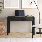 Hudson&Canal Lonsdale 48'' Desk - Black Grain-Features easy assembly