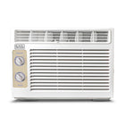 BLACK+DECKER 5,000 BTU Window Air Conditioner-Keeps Rooms Cool: 5,000 BTU window air conditioner keeps your room cool and comfortable even in the hot days of summer. This window unit AC runs at two levels for optimal indoor relief.
